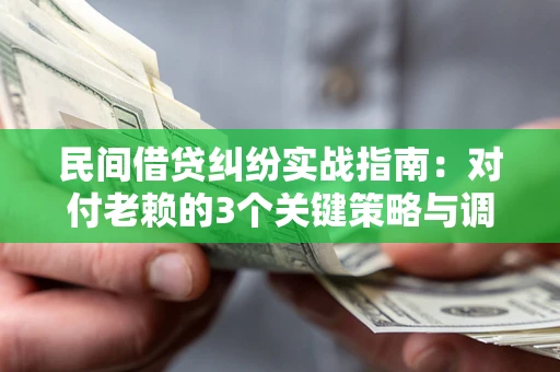北京民间借贷纠纷实战指南：对付老赖的3个关键策略与调解盲区解析