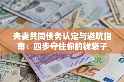 北京夫妻共同债务认定与避坑指南：四步守住你的钱袋子