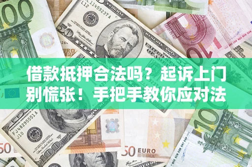 北京借款抵押合法吗？起诉上门别慌张！手把手教你应对法律程序